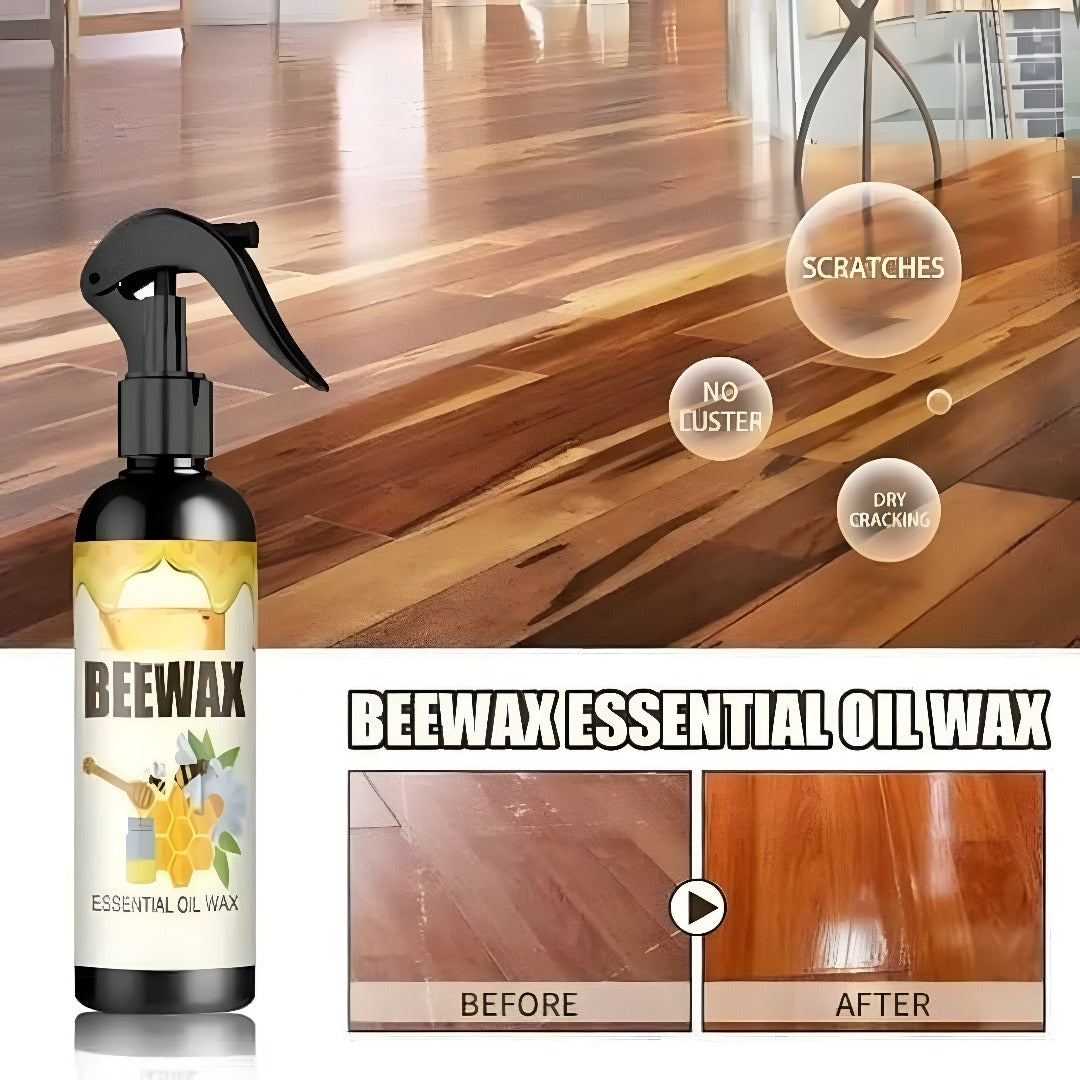BeeWax Spray Brown Wooden Furniture Cleaner (Pack of 2)