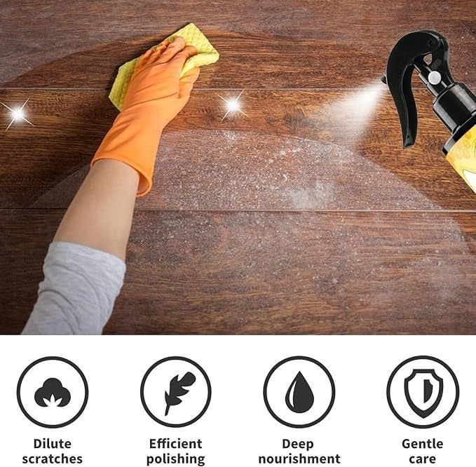 BeeWax Spray Brown Wooden Furniture Cleaner (Pack of 2)