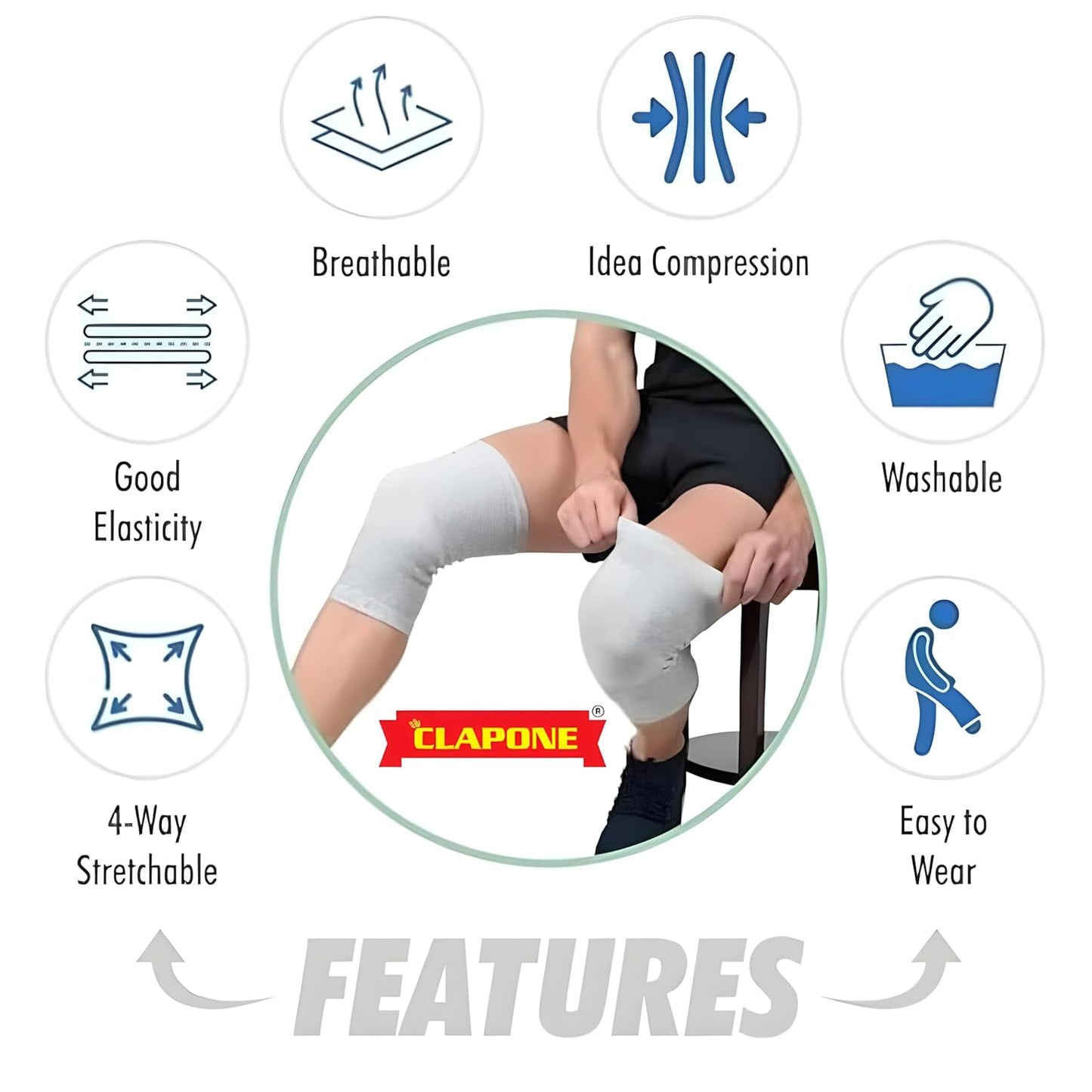 Knee Warmers – Instant Warmth & Joint Support for Pain-Free Movement